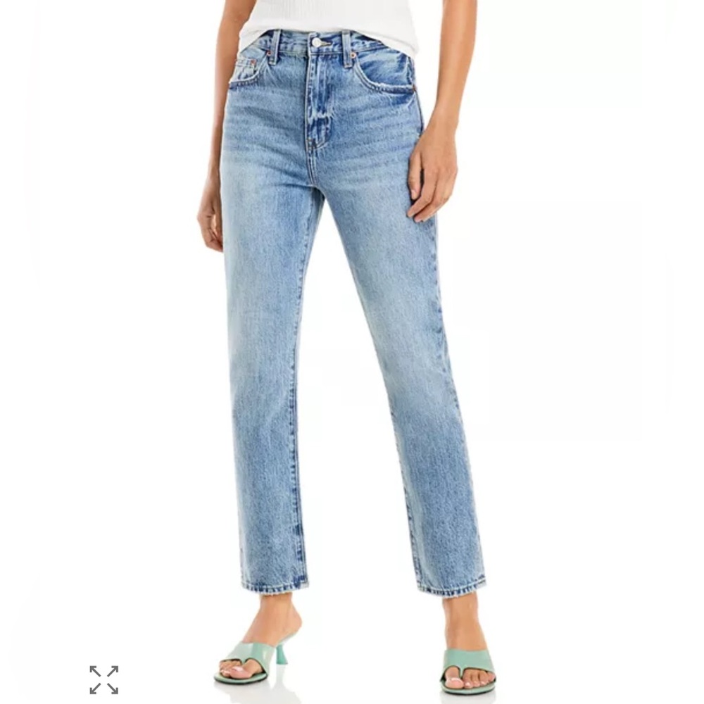 Pistola Light Blue Straight Leg Jeans